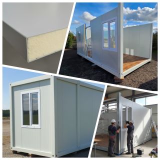 Díky zateplení panelů, stropu i podlahy jsou naše kontejnery celoročně obyvatelné. ❄️ Základem komfortu v našich obytných...