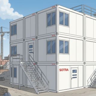 Perfektní inspirace pro modulární bydlení a práci! 🌳 Podívejte se, jak skvěle naše obytné kontejnery Sotra zapadnou do...